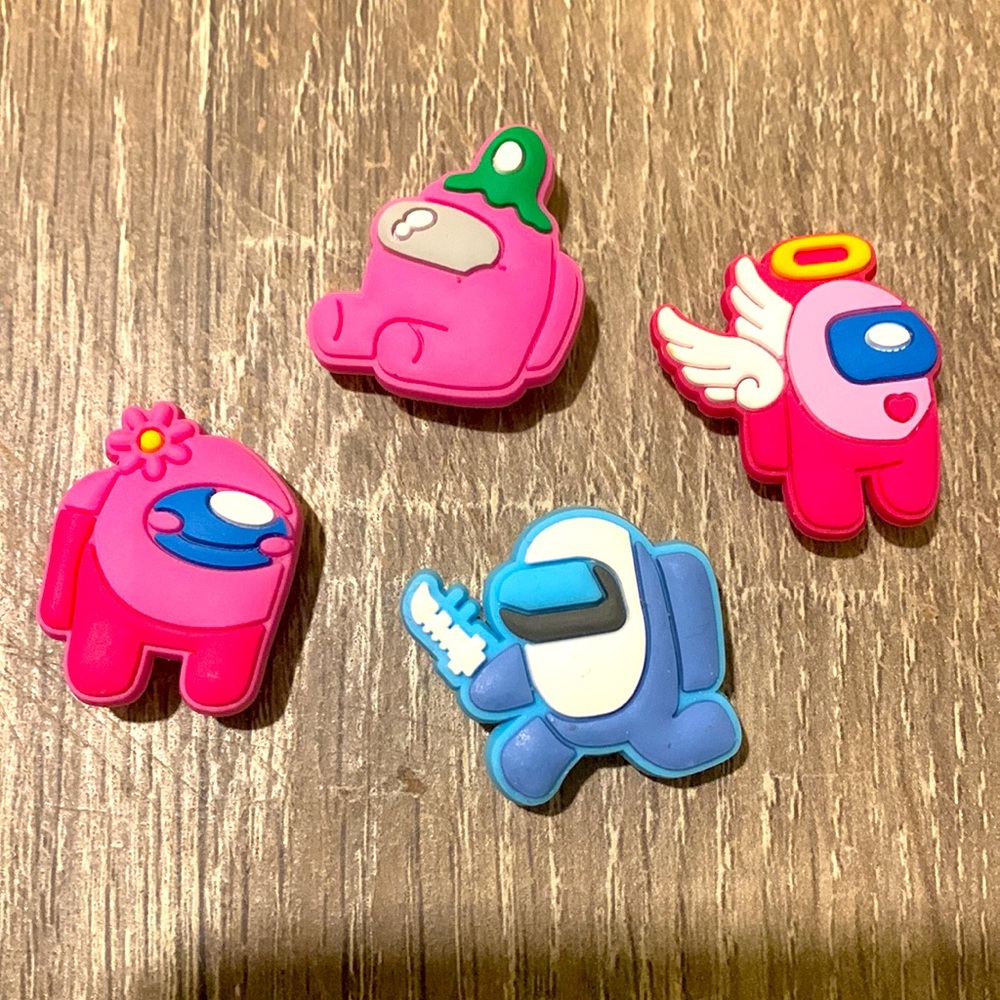 Among Us Croc Charms